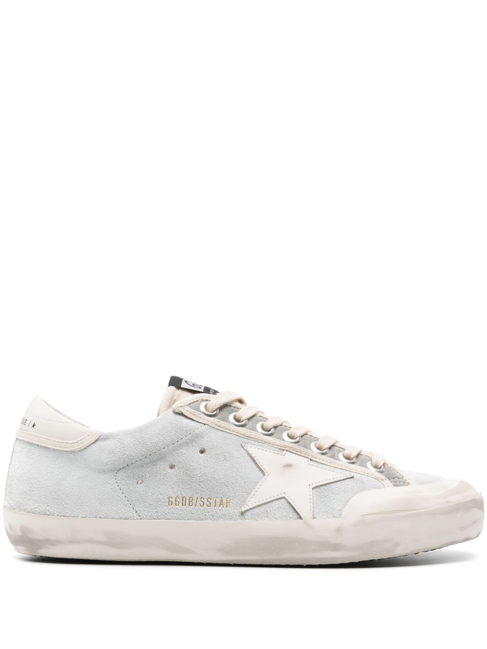 Golden Goose Super-Star 拼接运动鞋 - 灰色