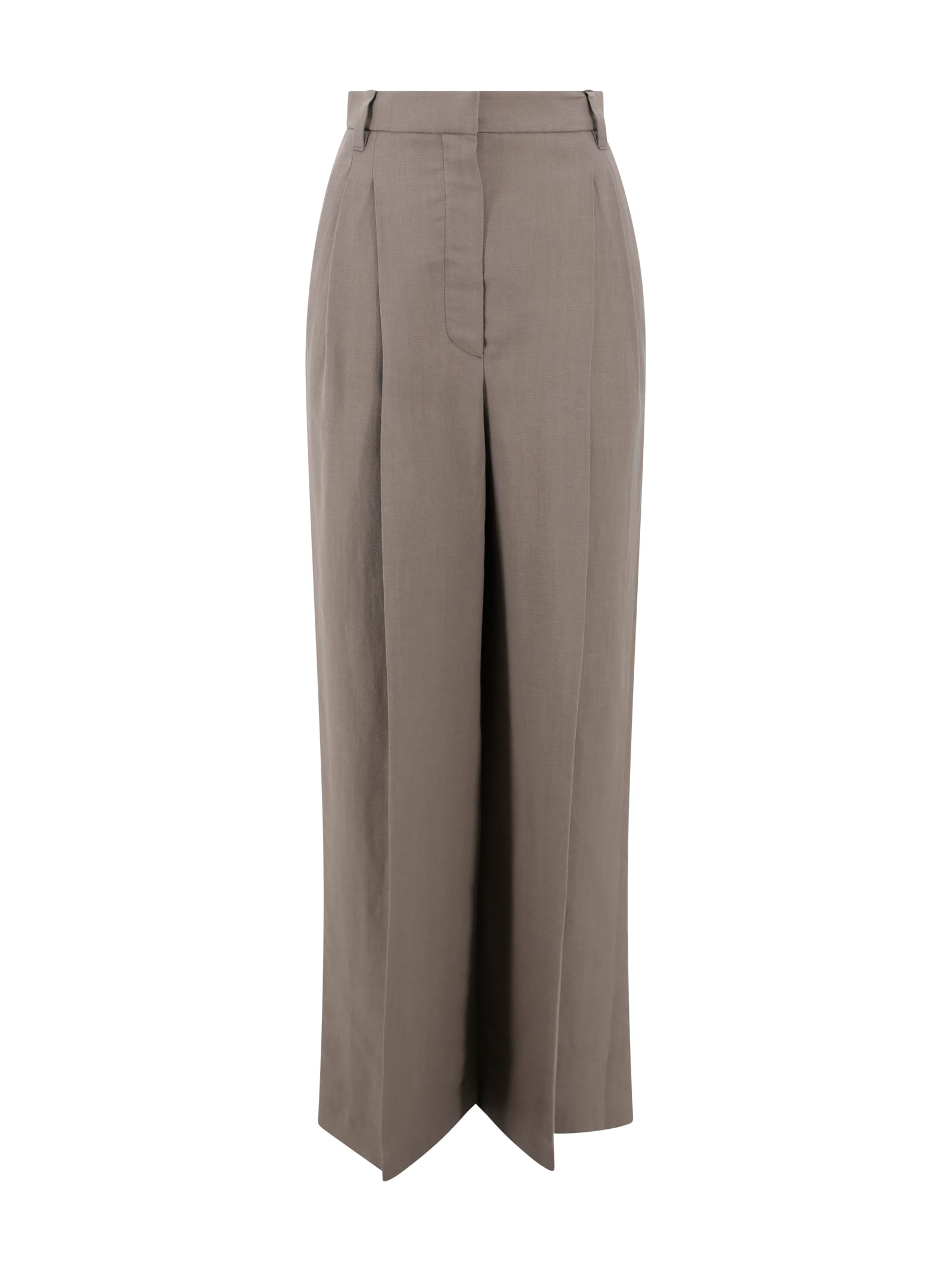 Brunello Cucinelli 有机亚麻混纺西裤