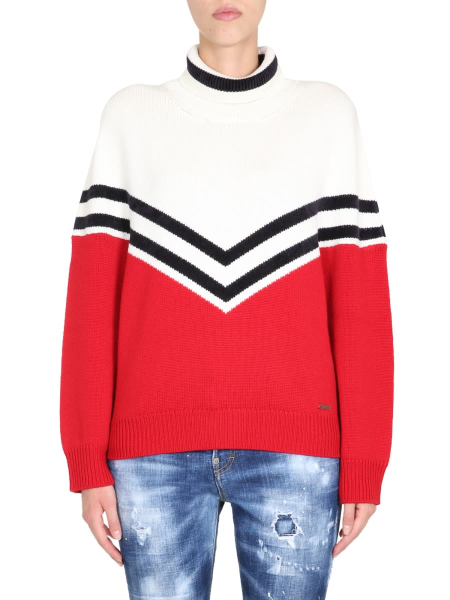 Dsquared2 高领毛衣