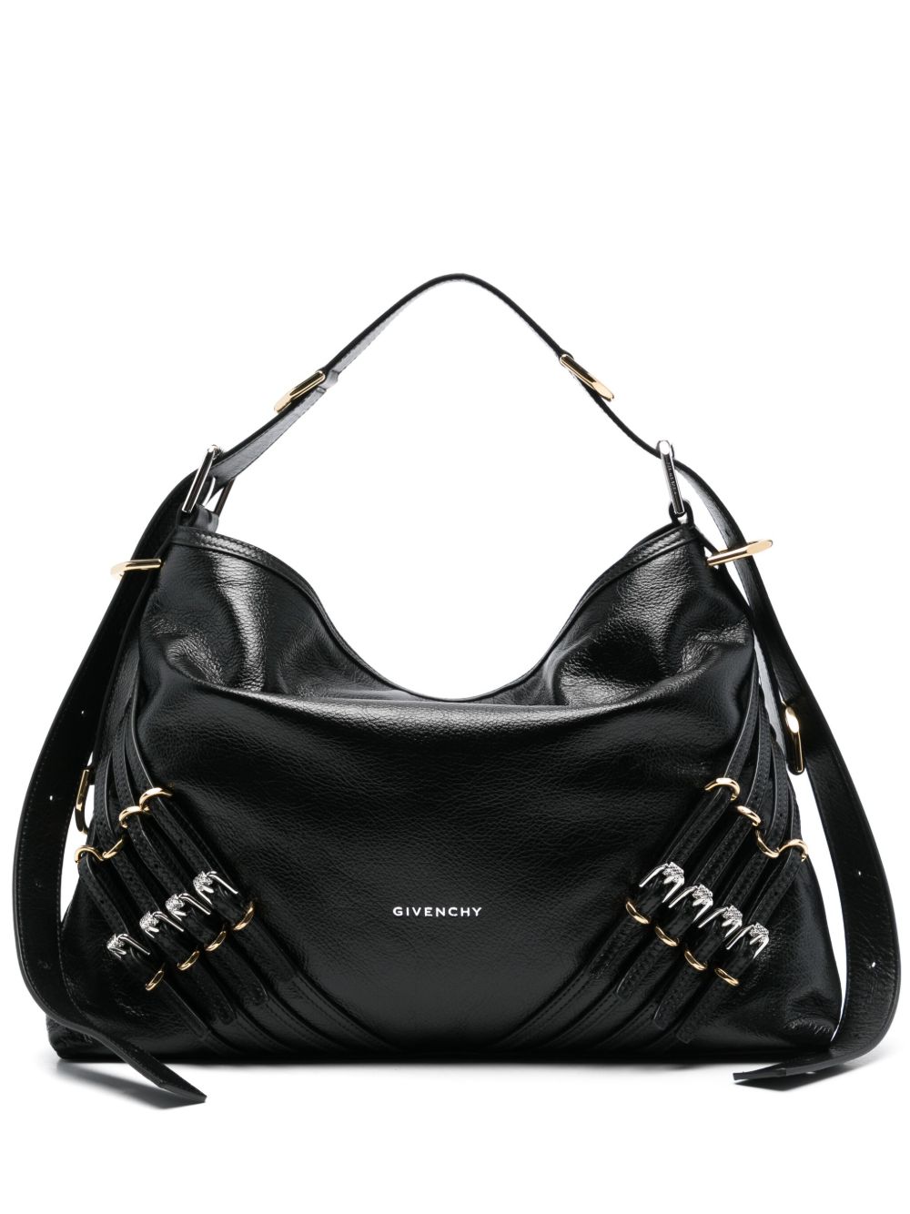 Givenchy Voyou 中号单肩包 - 黑色