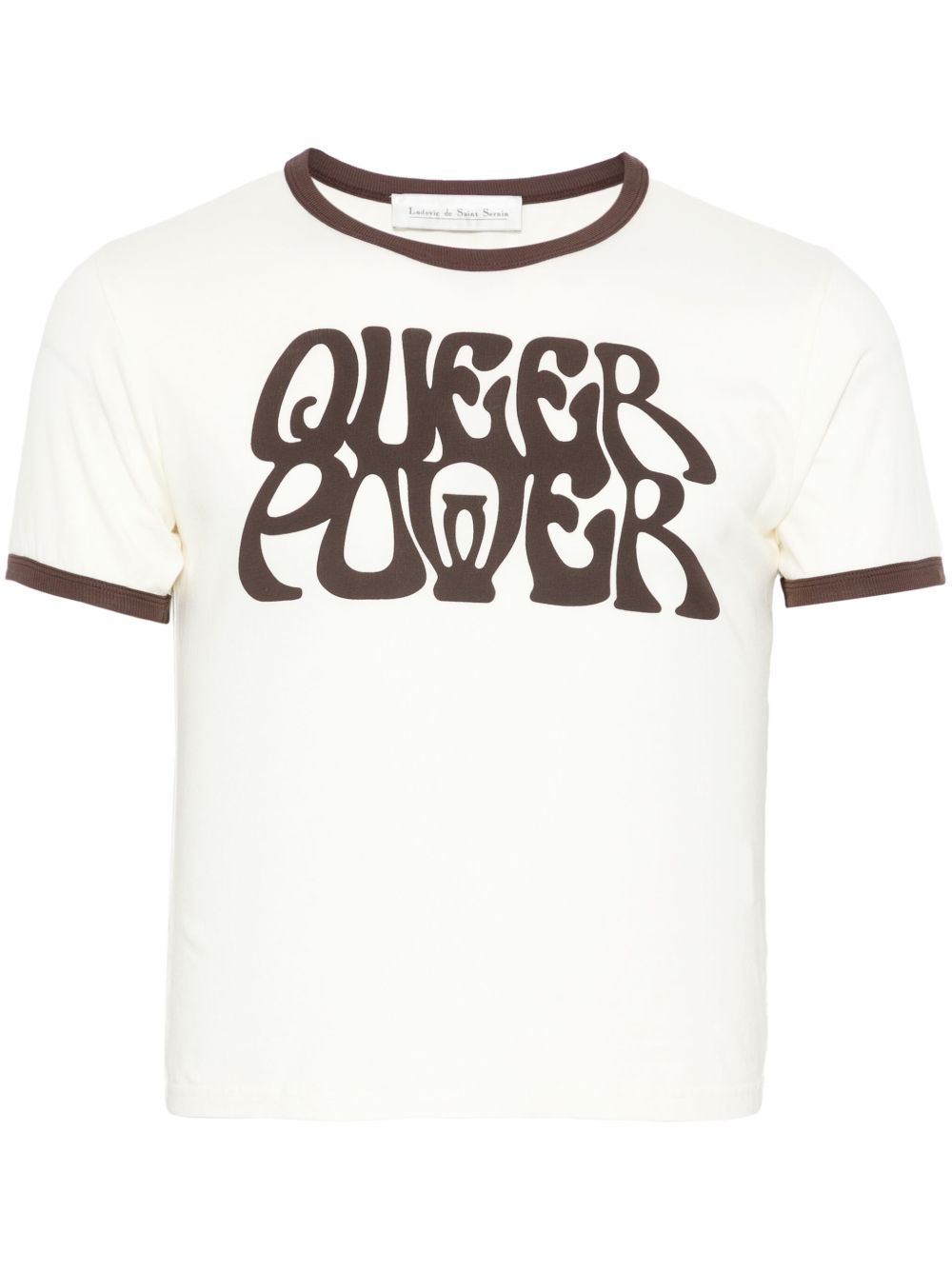 Ludovic de Saint Sernin Queer Power T恤 - 中性色