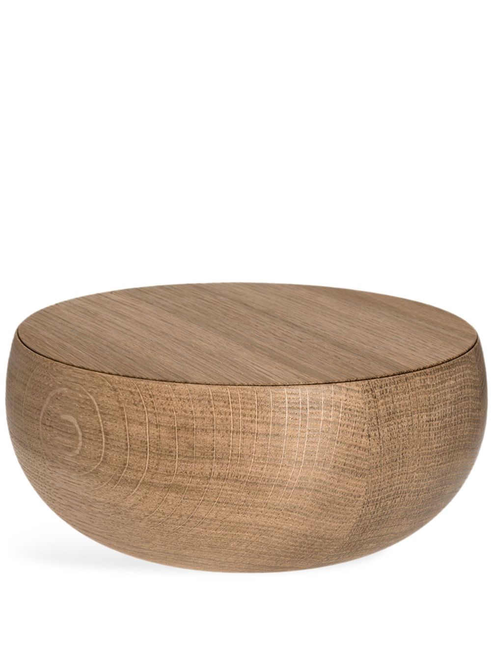 Schönbuch Bowl 小号木质饰品盒（5厘米 x 11厘米） - 褐色