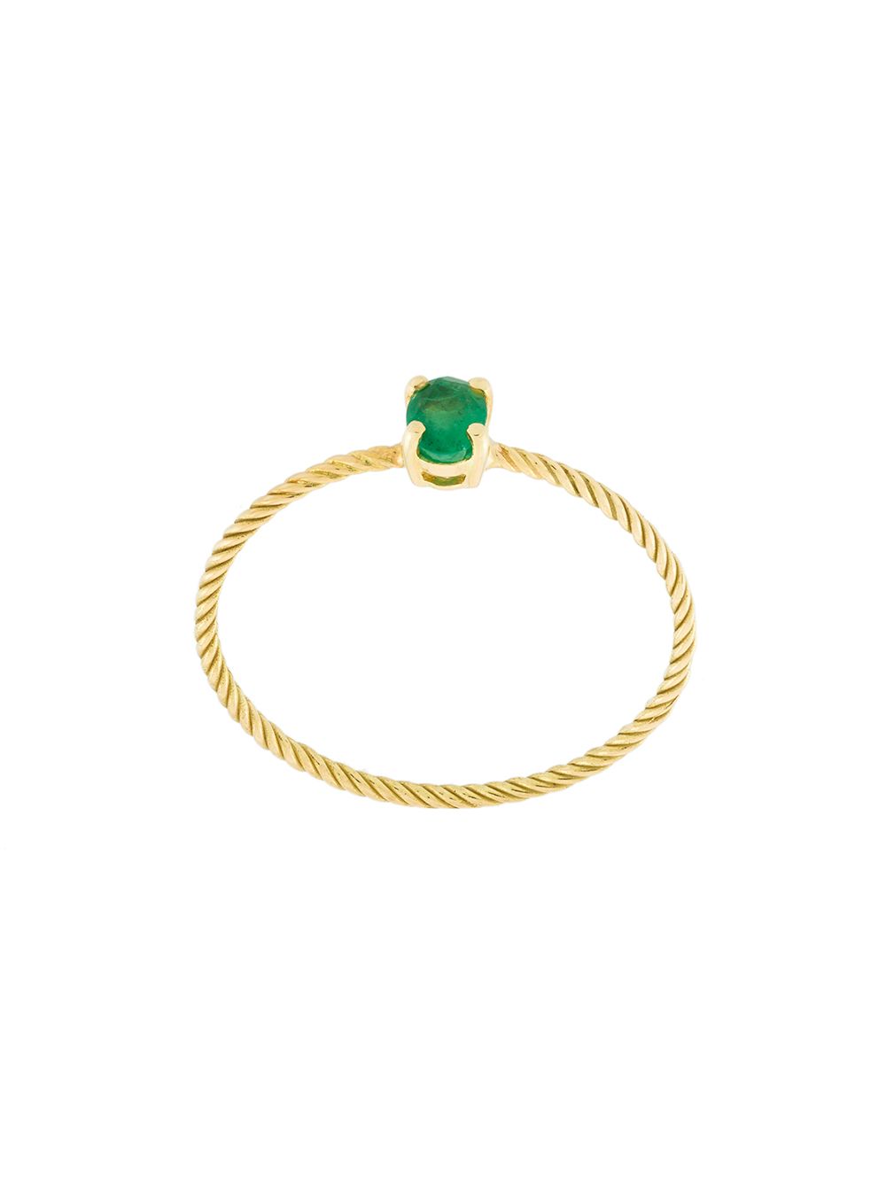 Wouters & Hendrix Gold Emerald戒指 - 金色