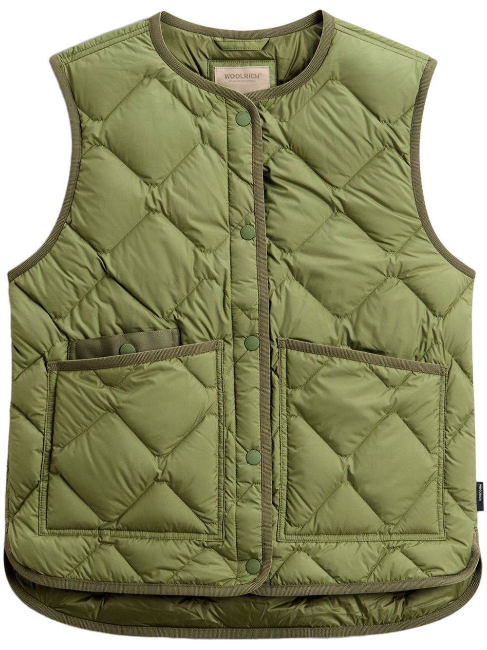 Woolrich Heritage 马甲 - 绿色
