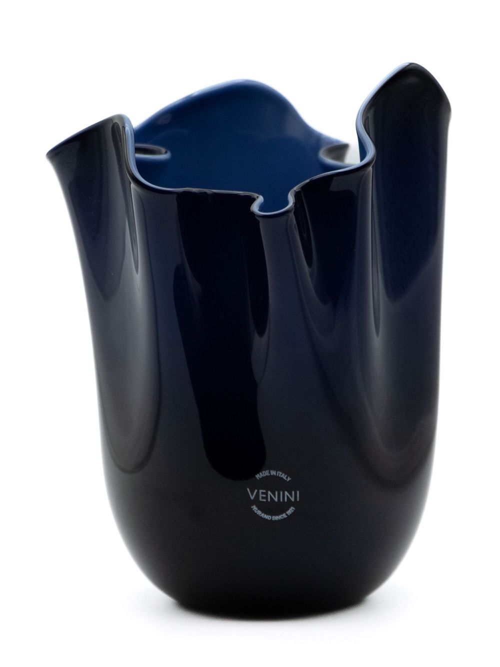 Venini Fazzoletto vase - 蓝色