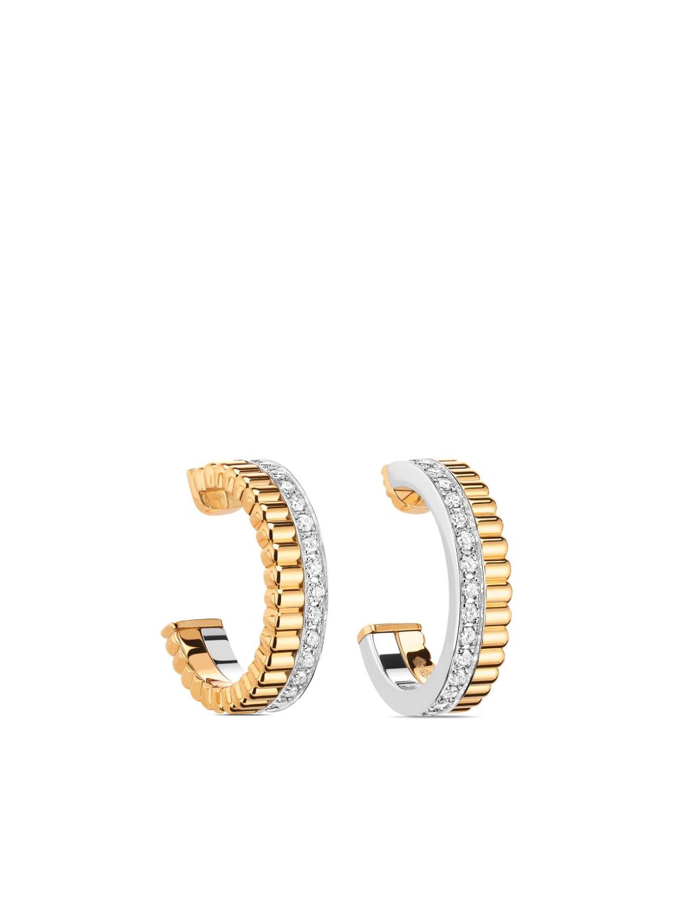 Boucheron Quatre Radiant Edition 圈形耳环 - 金色