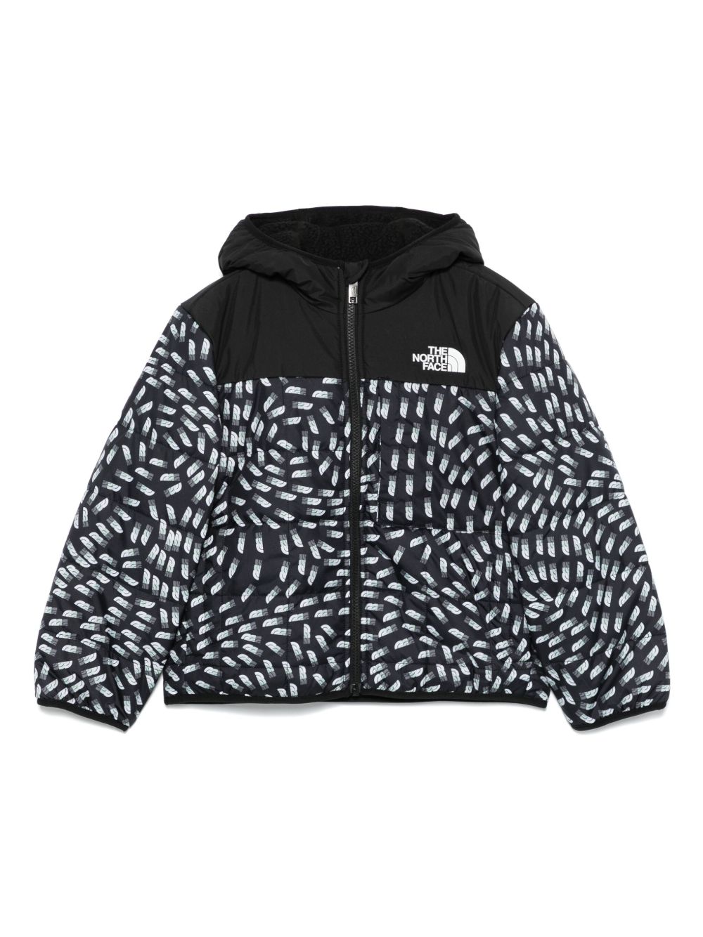 The North Face Kids Reversible Shasta 夹克 - 黑色