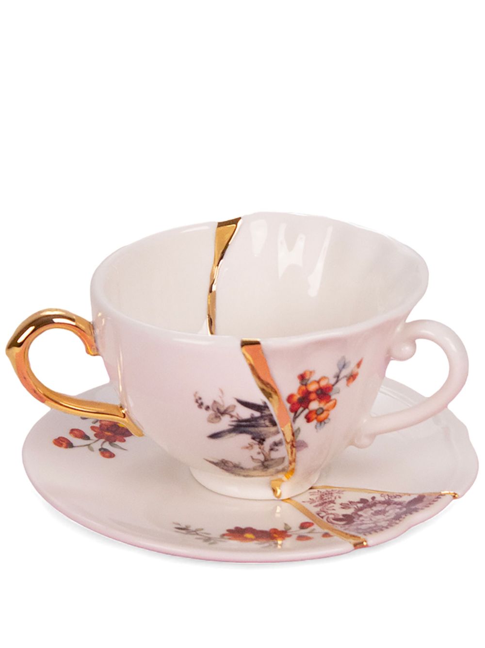 Seletti Kintsugi 茶杯套装（两件装） - 中性色