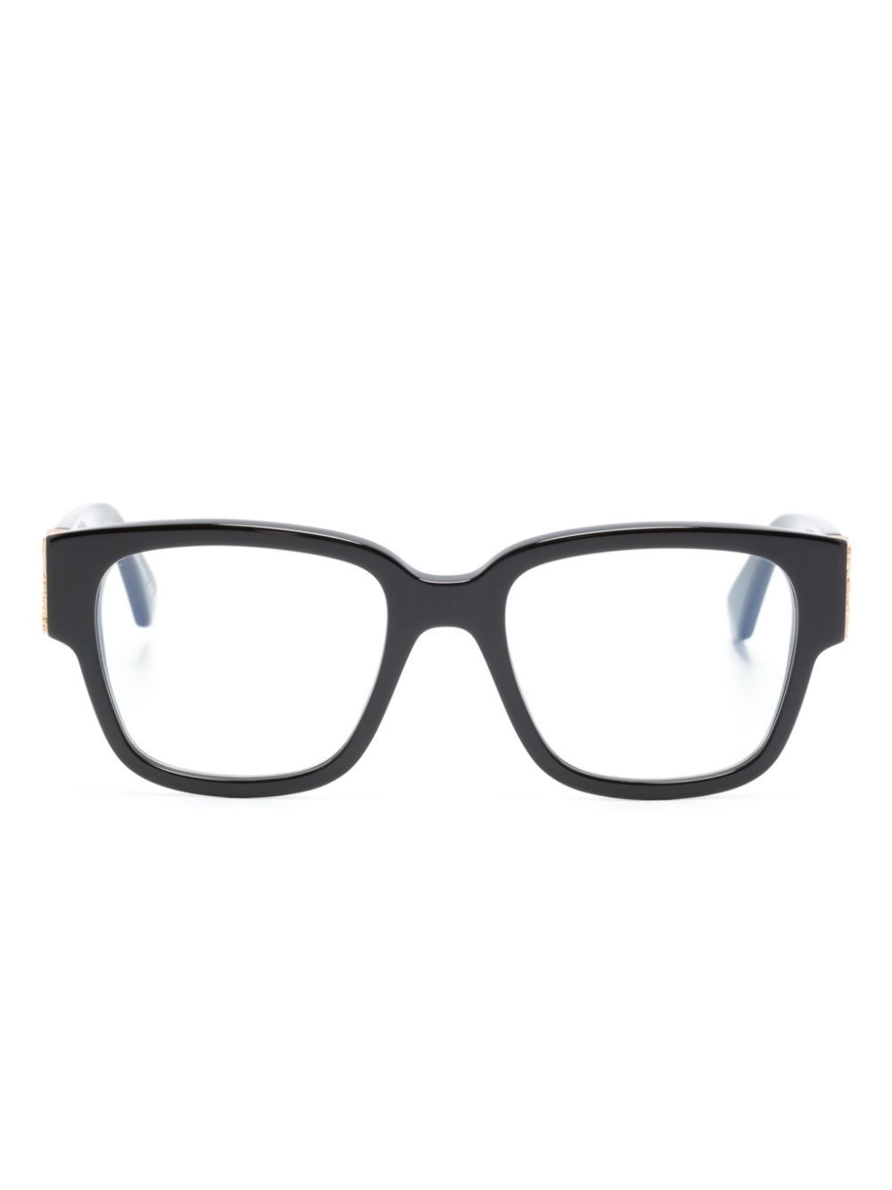 Off-White Eyewear Optical Style 47 方框眼镜 - 黑色