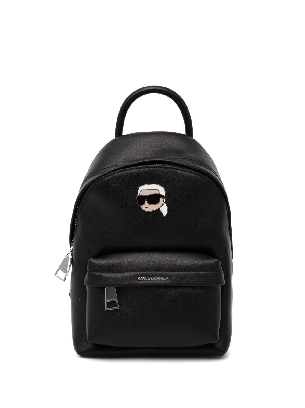 Karl Lagerfeld K/Ikonik 双肩包 - 黑色
