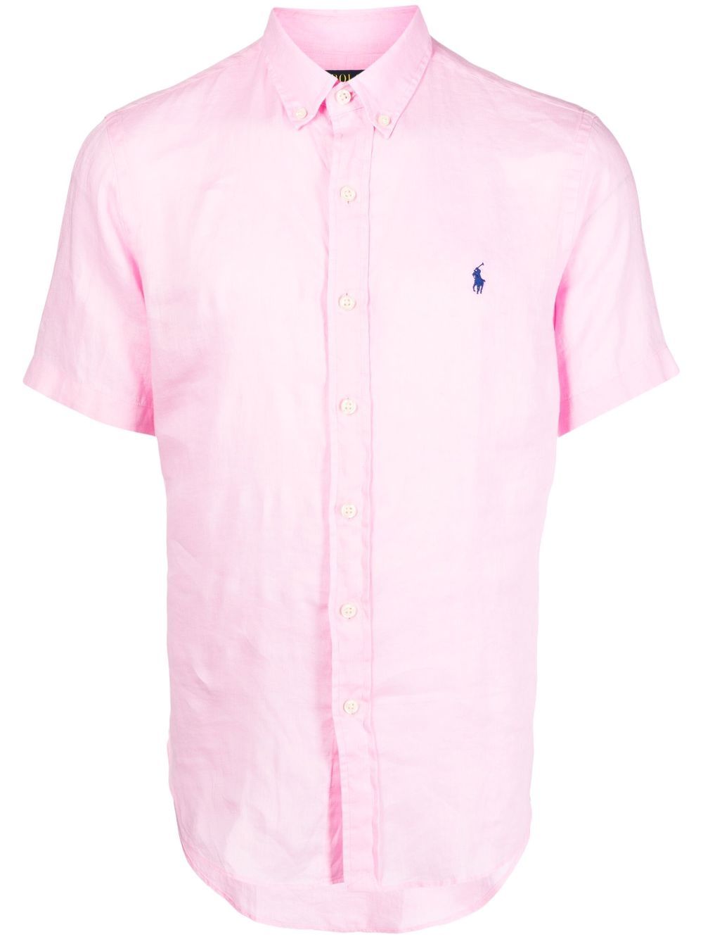 Polo Ralph Lauren Polo Pony 亚麻衬衫 - 粉色