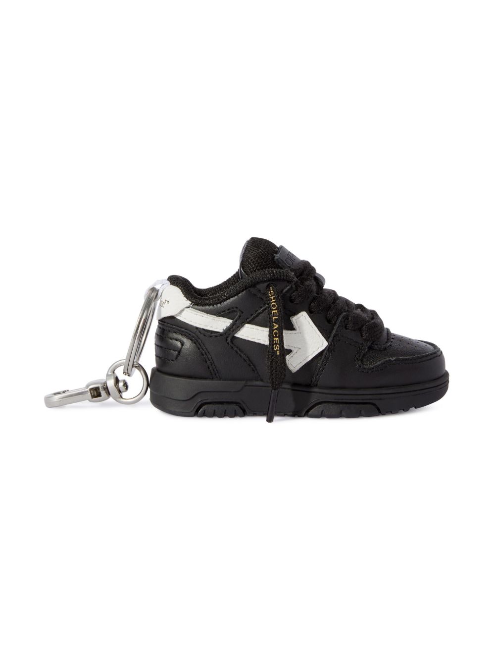 Off-White OOO 钥匙扣 - 黑色
