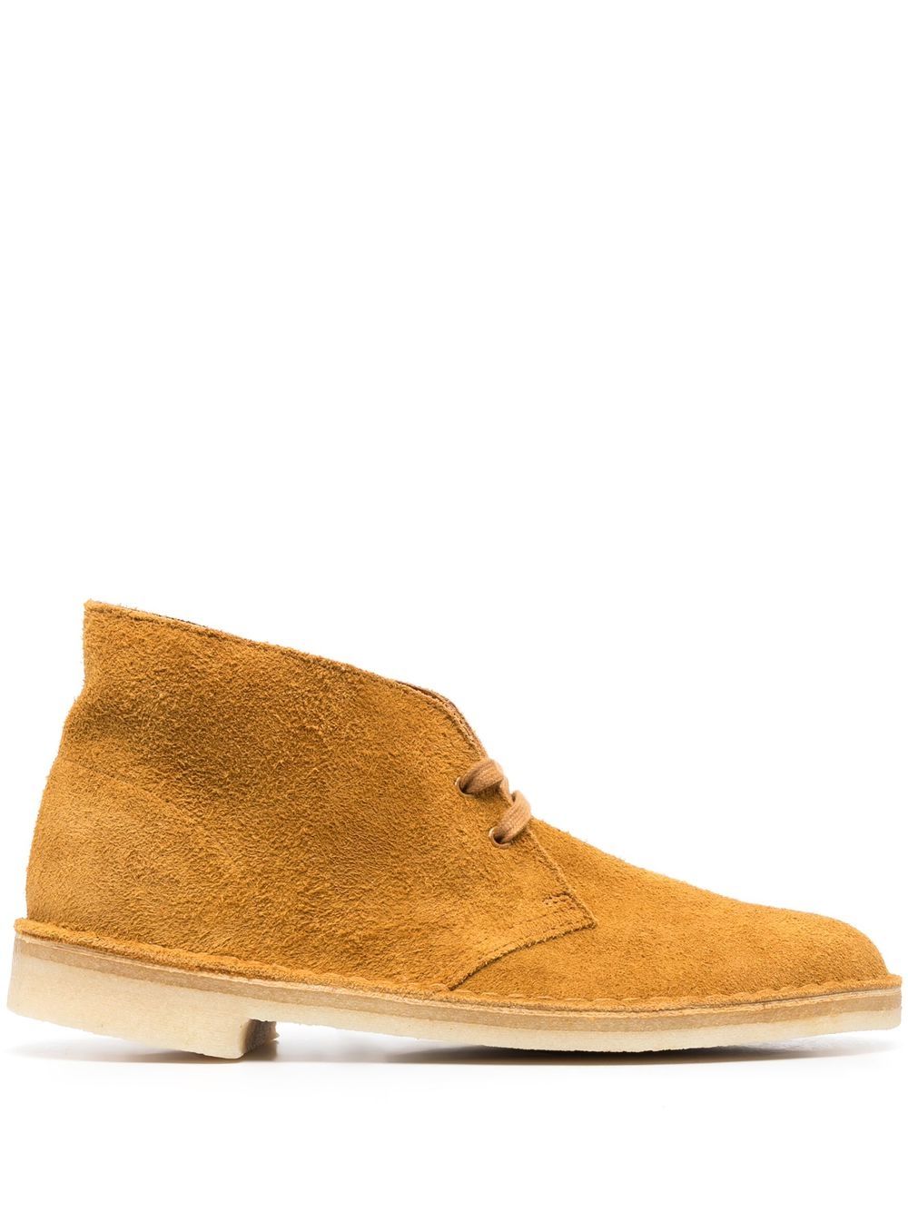 Clarks Originals Desert 绒面皮短靴 - 褐色