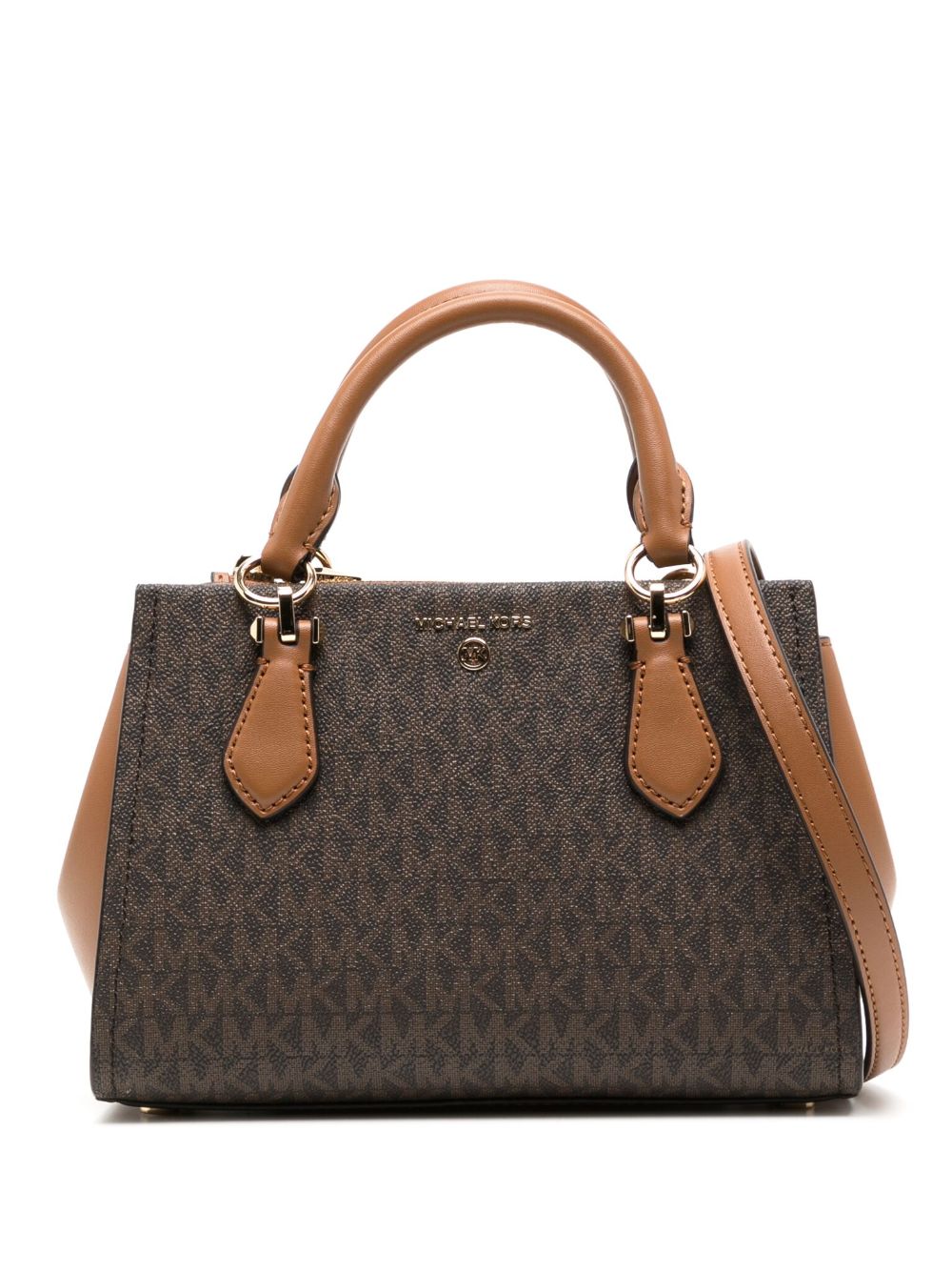 Michael Kors Marilyn 小号斜挎包 - 褐色