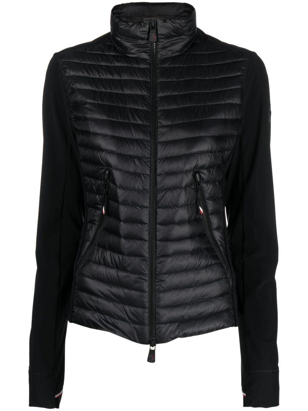Moncler Grenoble 填充拉链夹克 - 黑色