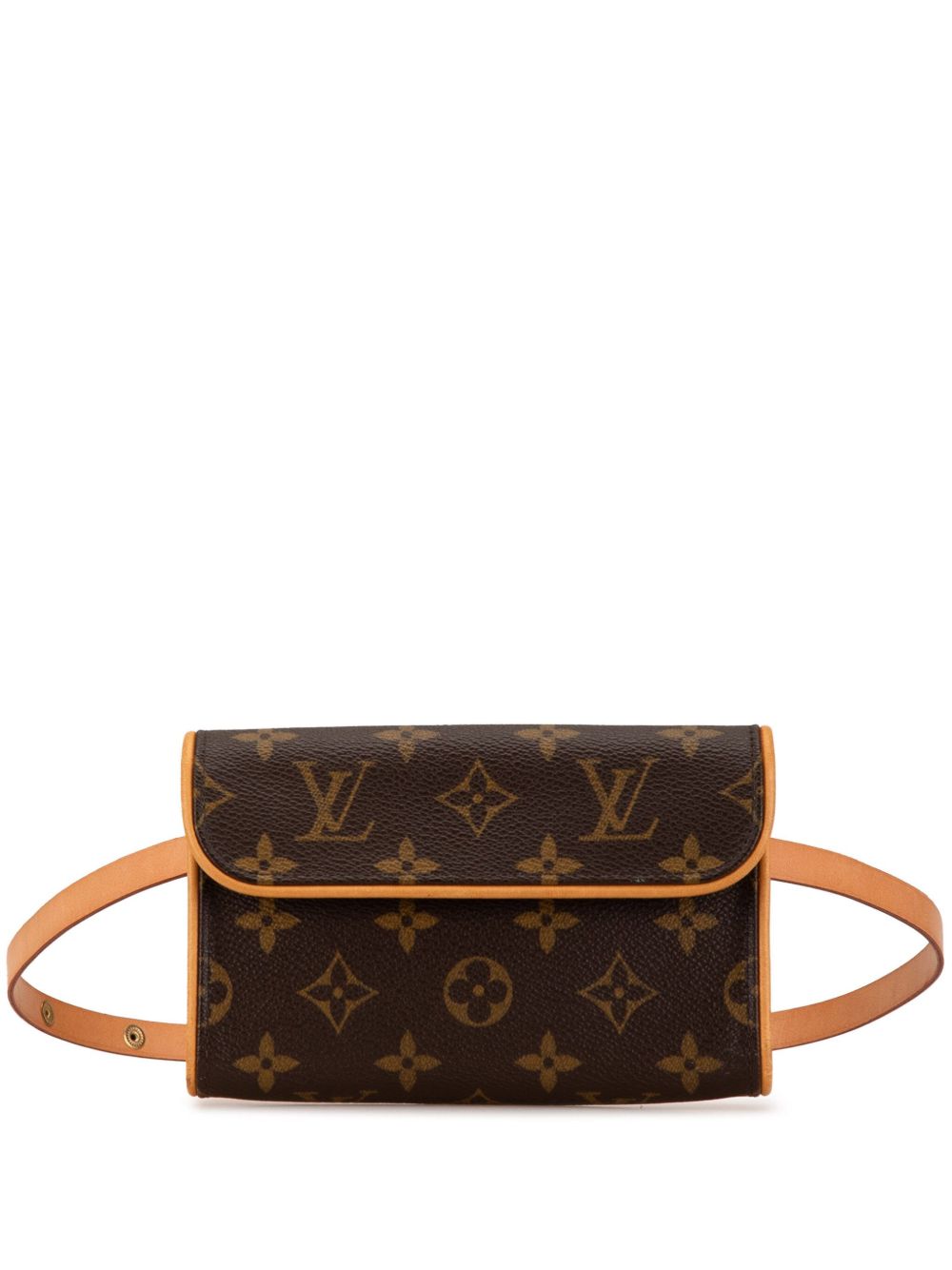 Louis Vuitton Pre-Owned Monogram Pochette Florentine 腰包（2005年典藏款） - 褐色