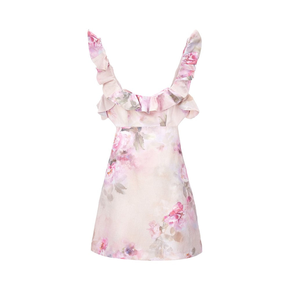 ZIMMERMANN 'Crush' linen mini dress Woman I