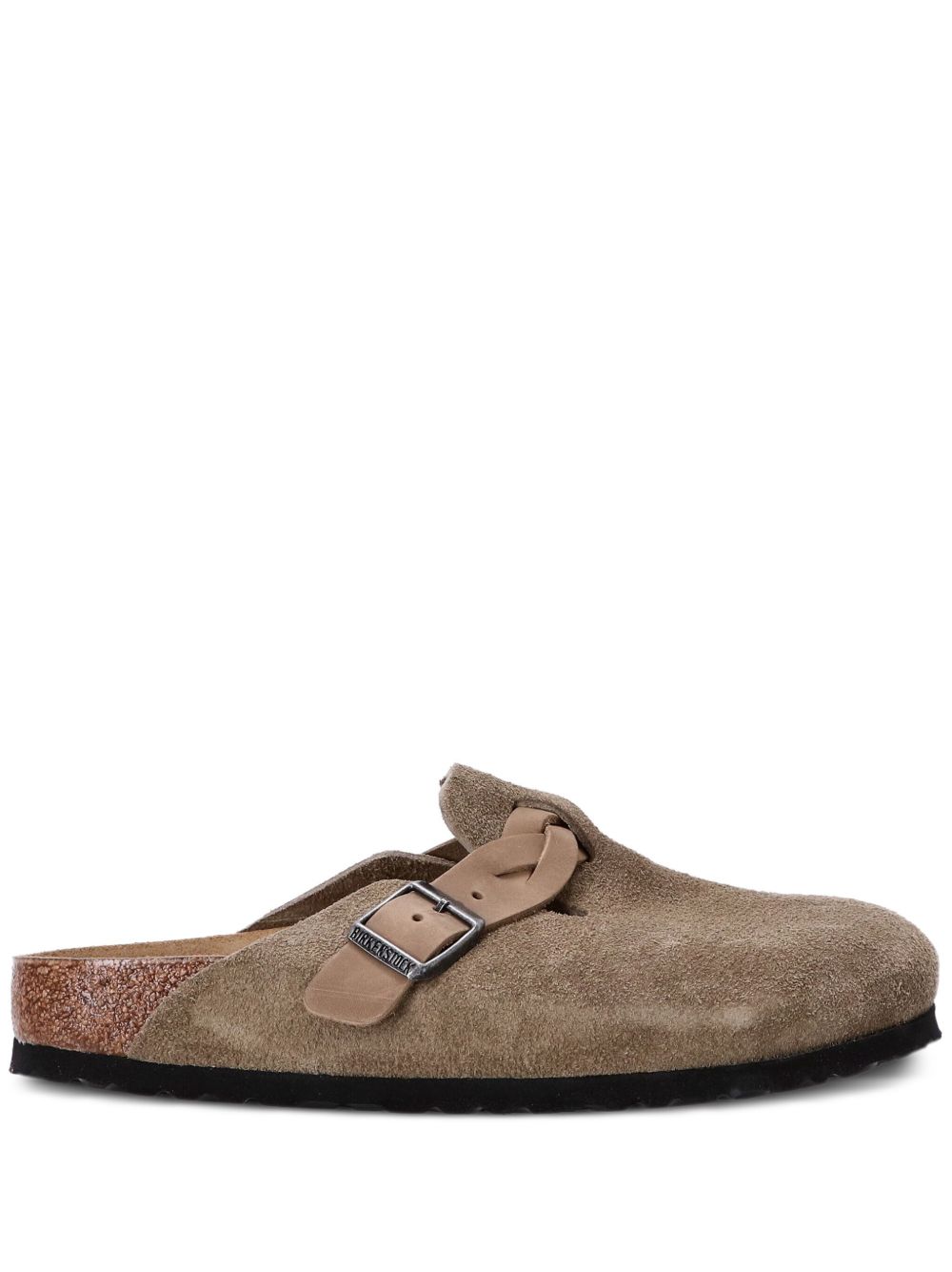 Birkenstock Boston 绒面皮拖鞋 - 中性色