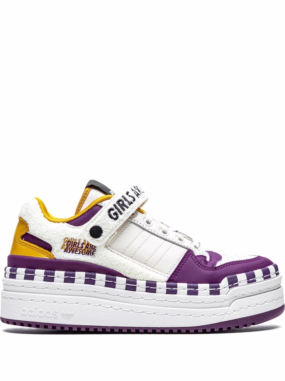 adidas Triple PlatForum Lo 板鞋 - 白色