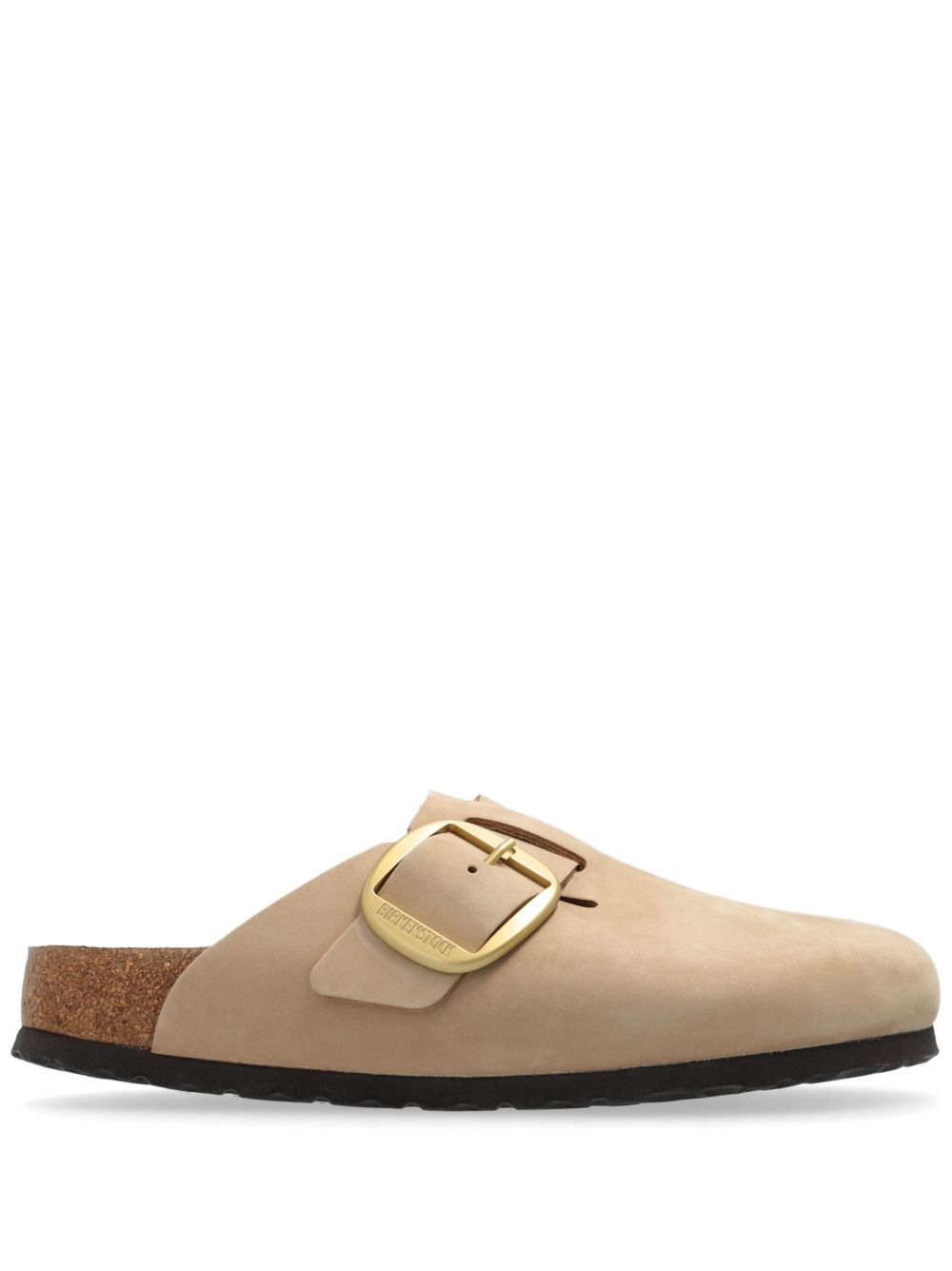 Birkenstock 扣环皮质凉鞋 - 中性色