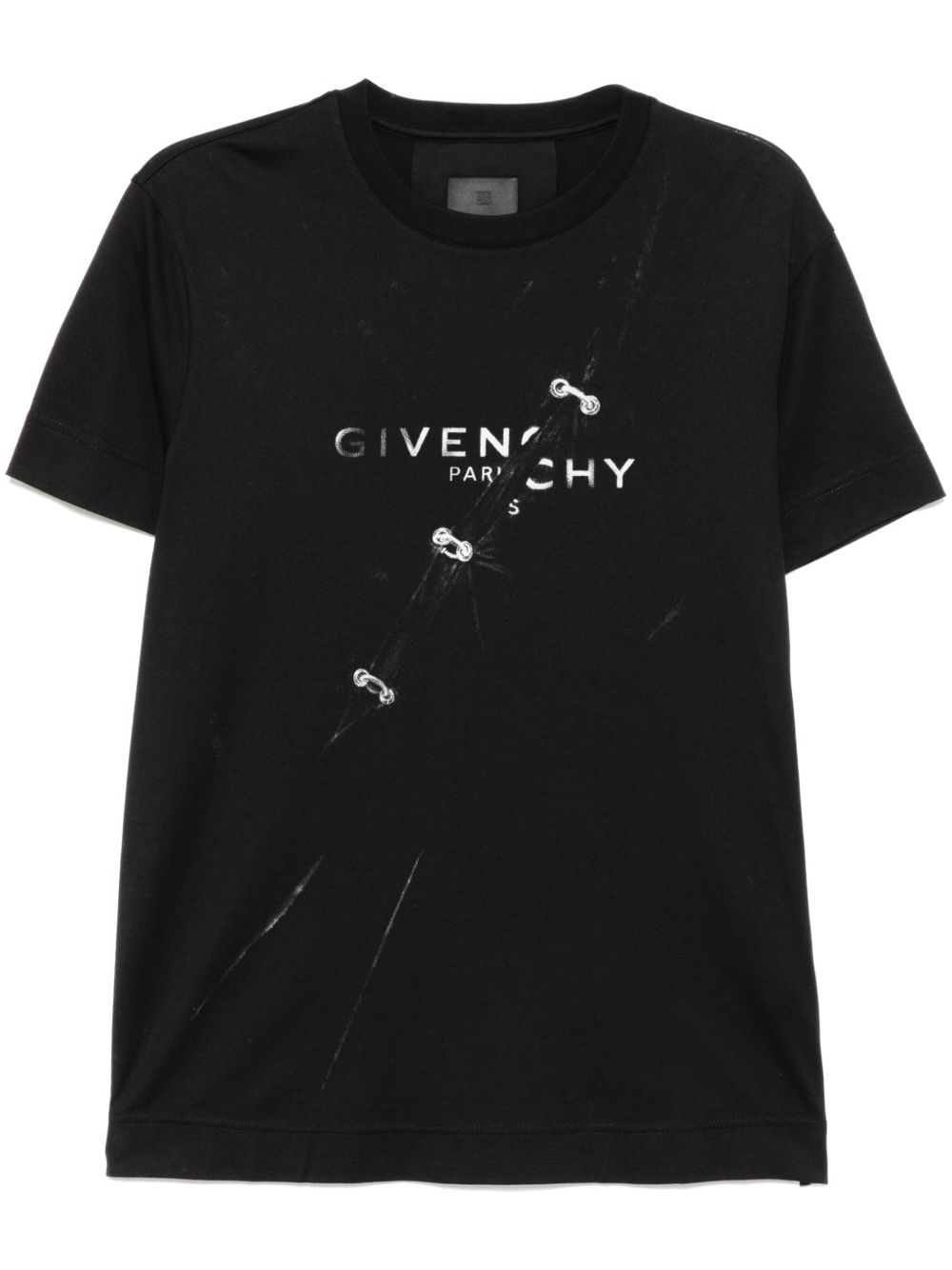 Givenchy logo印花T恤 - 黑色