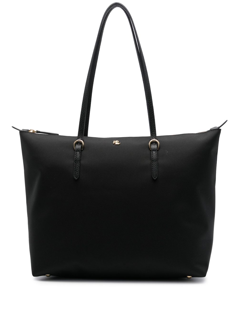 Lauren Ralph Lauren Keaton 中号手提包 - 黑色