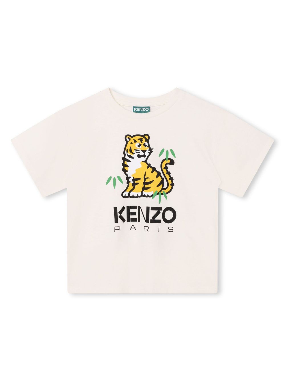 Kenzo Kids Tokyo Paris Kotora 棉T恤 - 中性色