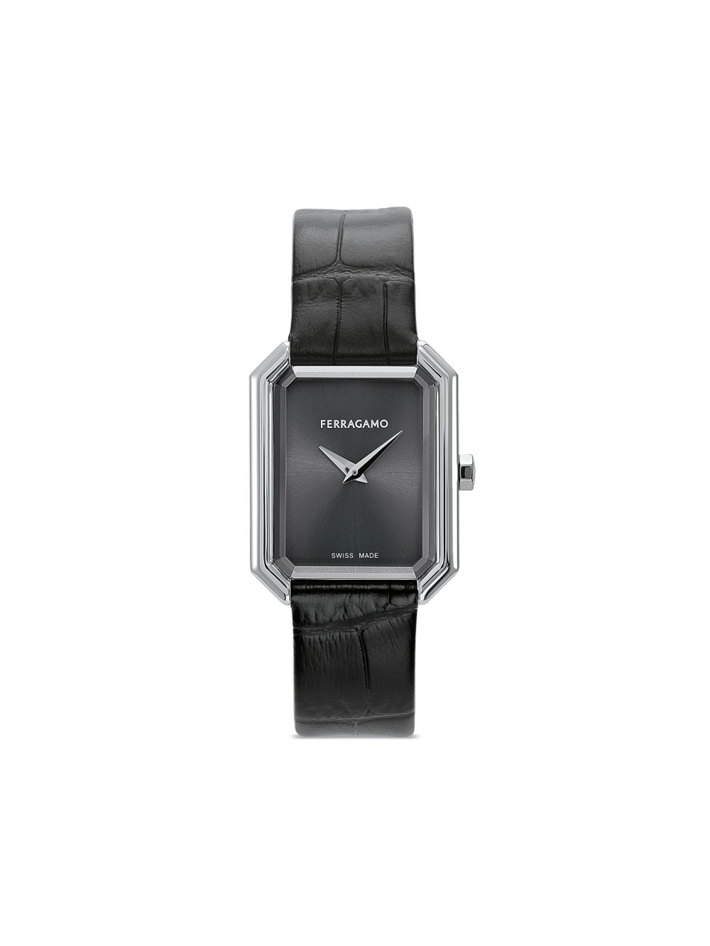 Ferragamo Crystal Tank 33.5毫米腕表 - 黑色