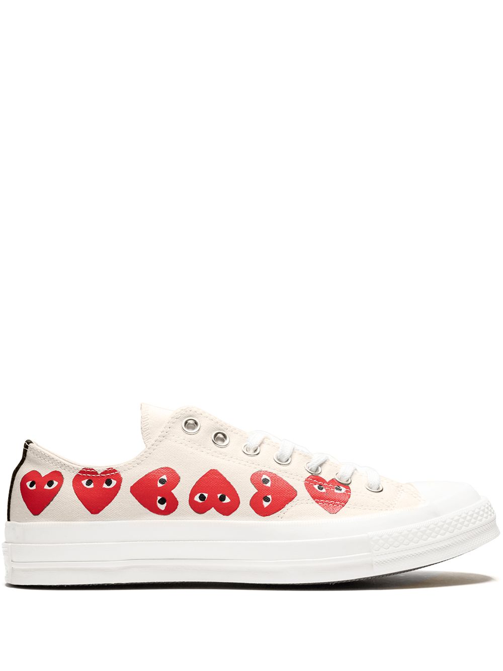 Comme Des Garçons Play x Converse Chuck 70 CDG板鞋 - 白色