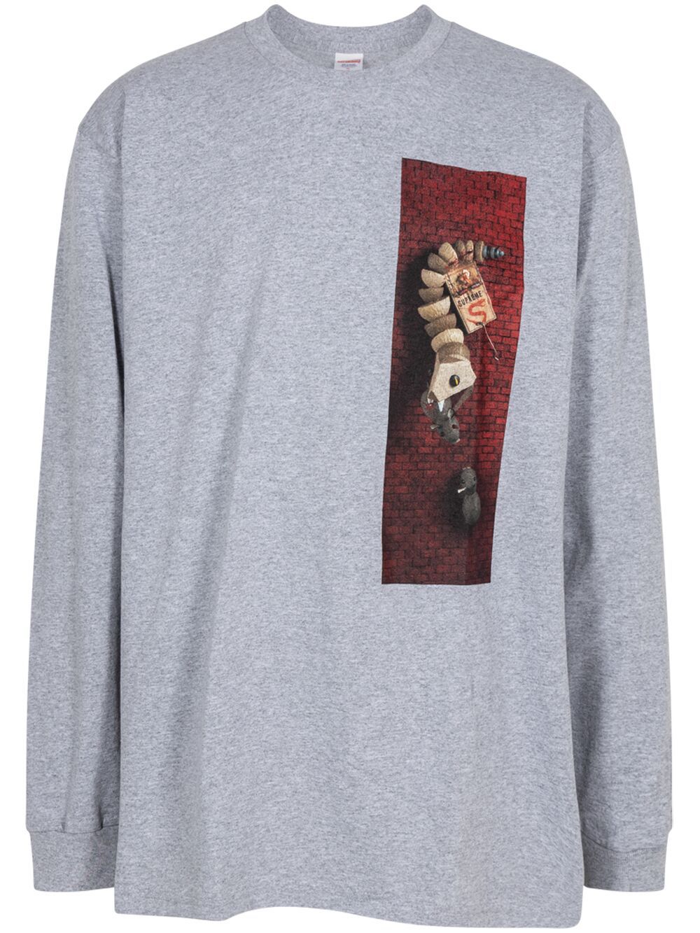 Supreme x Mike Hill Snaketrap 长袖T恤 - 灰色