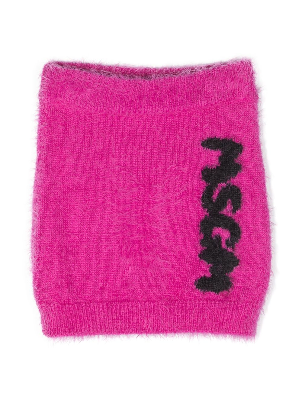 MSGM Kids logo印花套穿式半身裙 - 粉色
