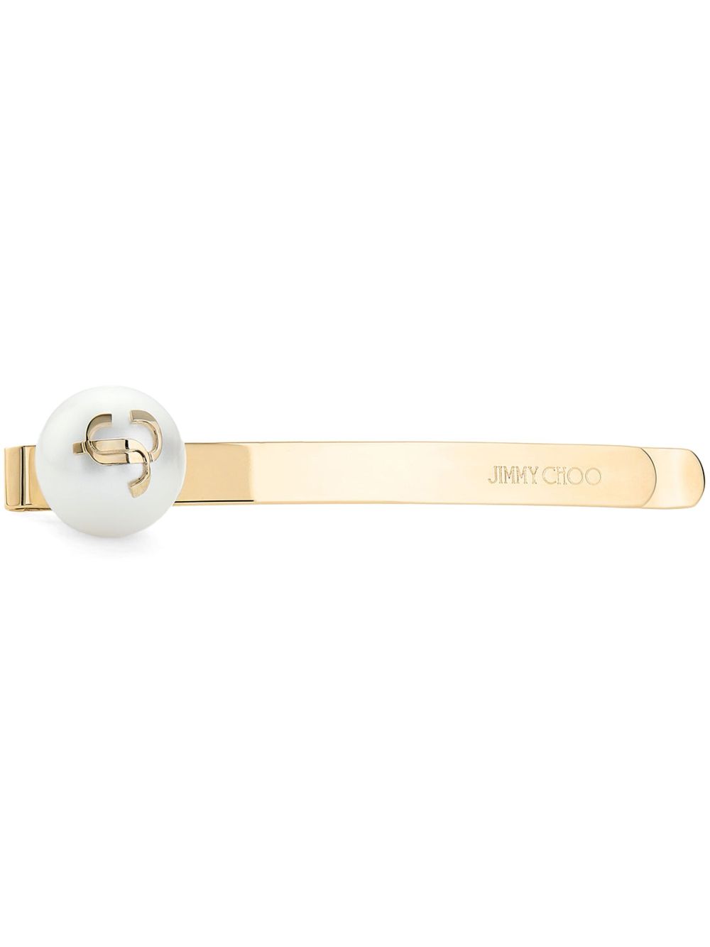 Jimmy Choo 经典发夹 - 金色