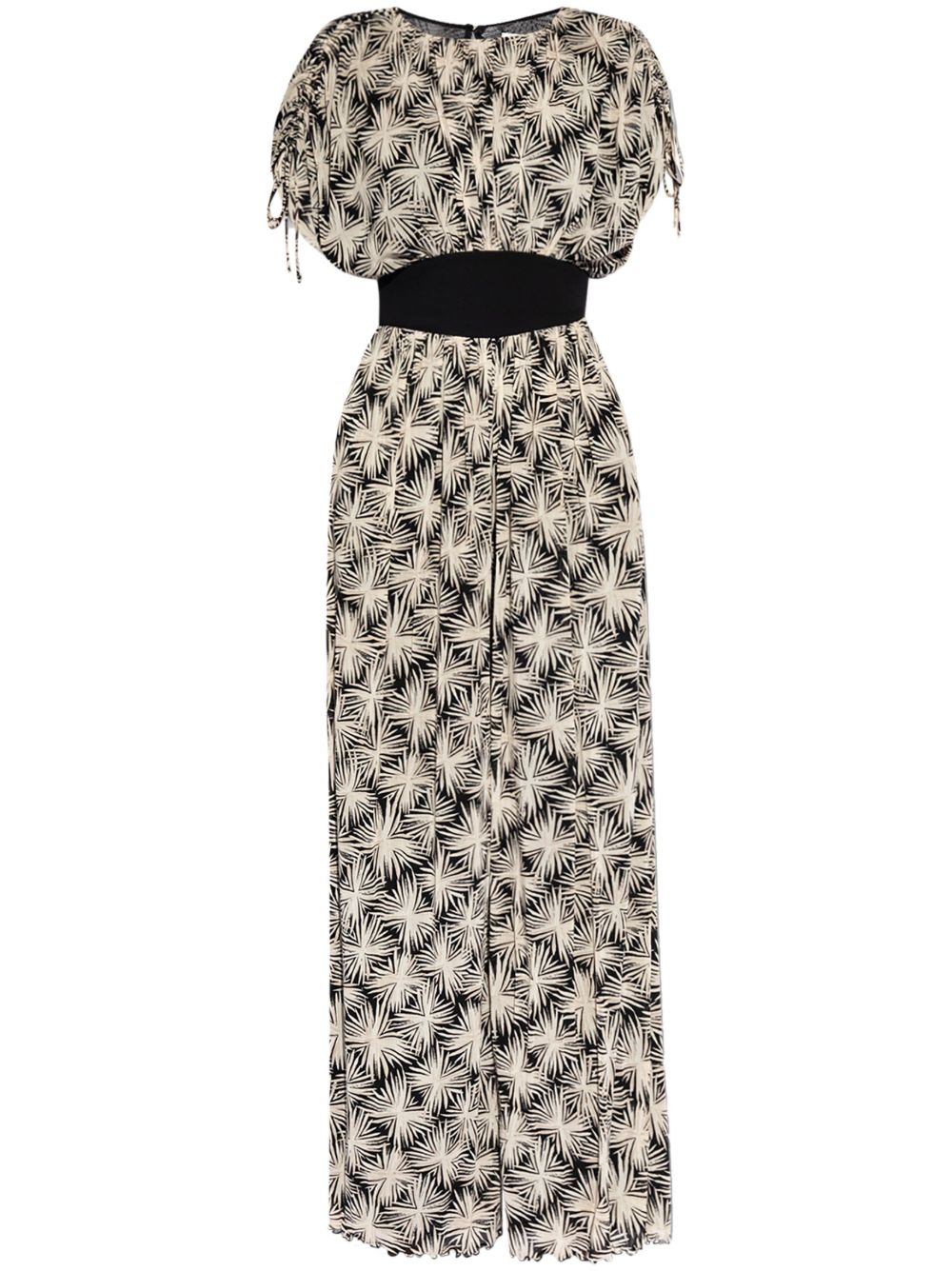DVF Diane von Furstenberg Andra TIny Sea 印花连体长裤 - 白色