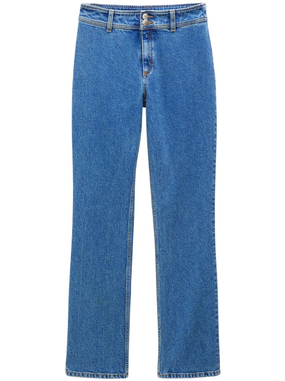 Filippa K 90s 直筒弹性牛仔裤 - 蓝色