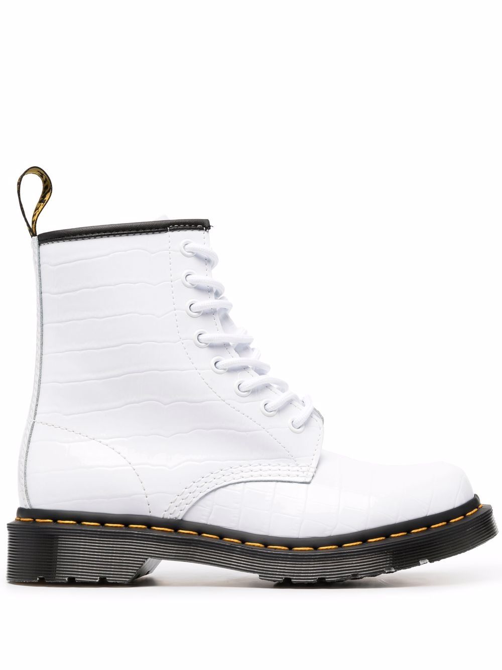 Dr. Martens 1460 系带短靴 - 白色