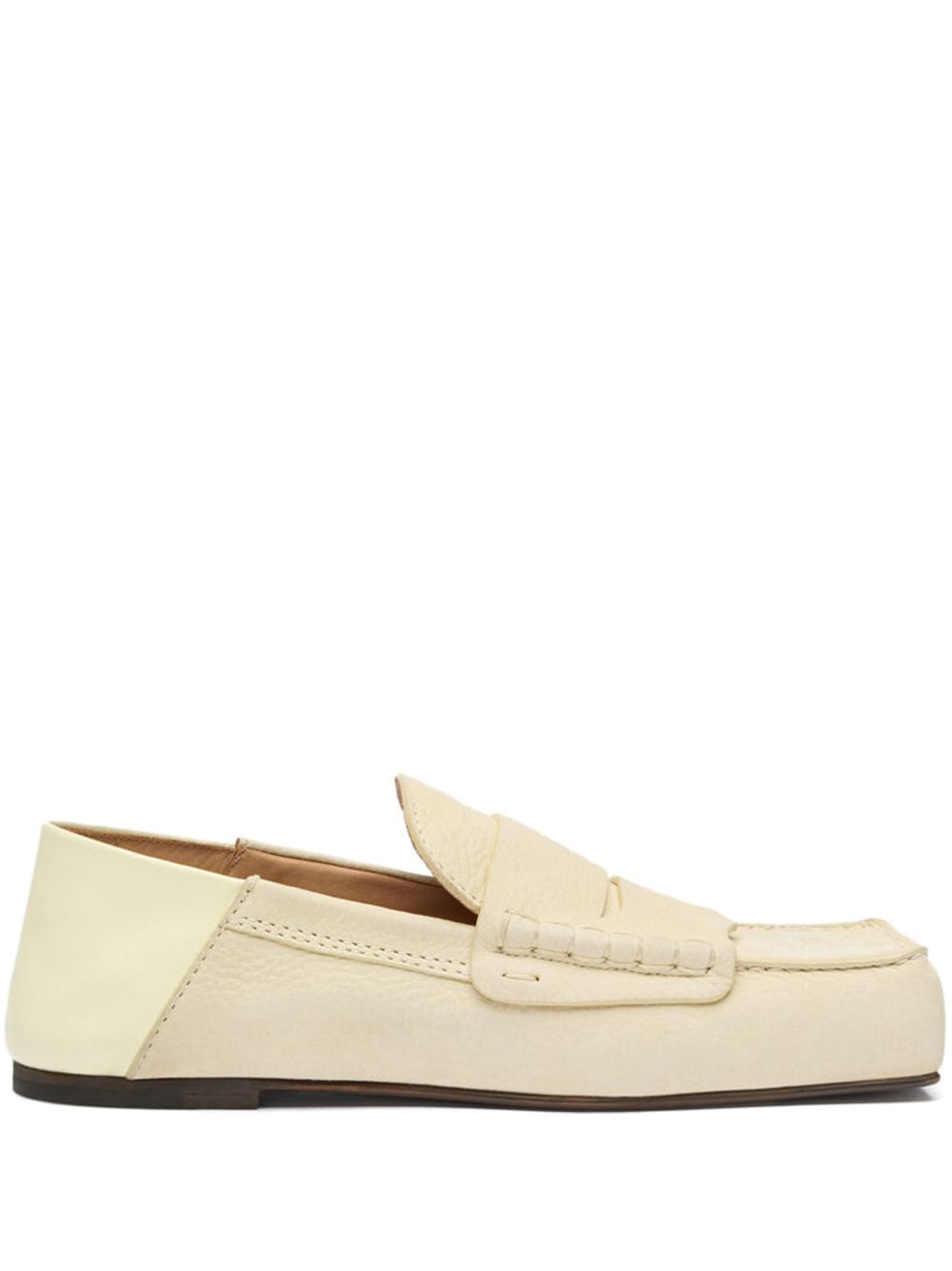 Jacquemus Carré 乐福鞋 - 黄色