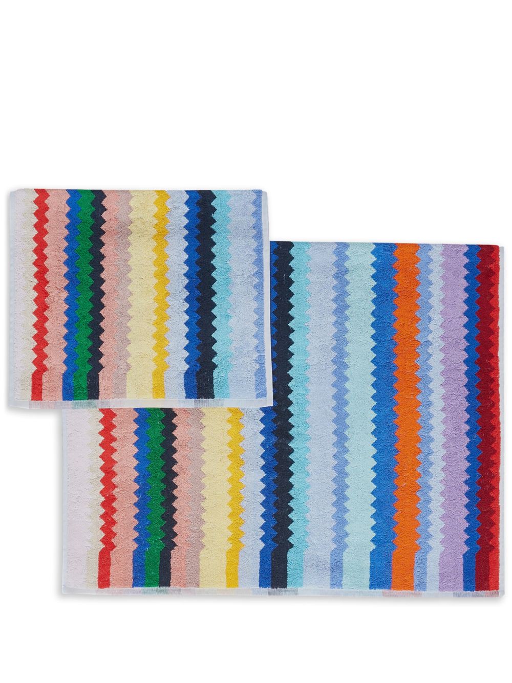 Missoni Home Cecil 毛巾（兩件裝） - 蓝色