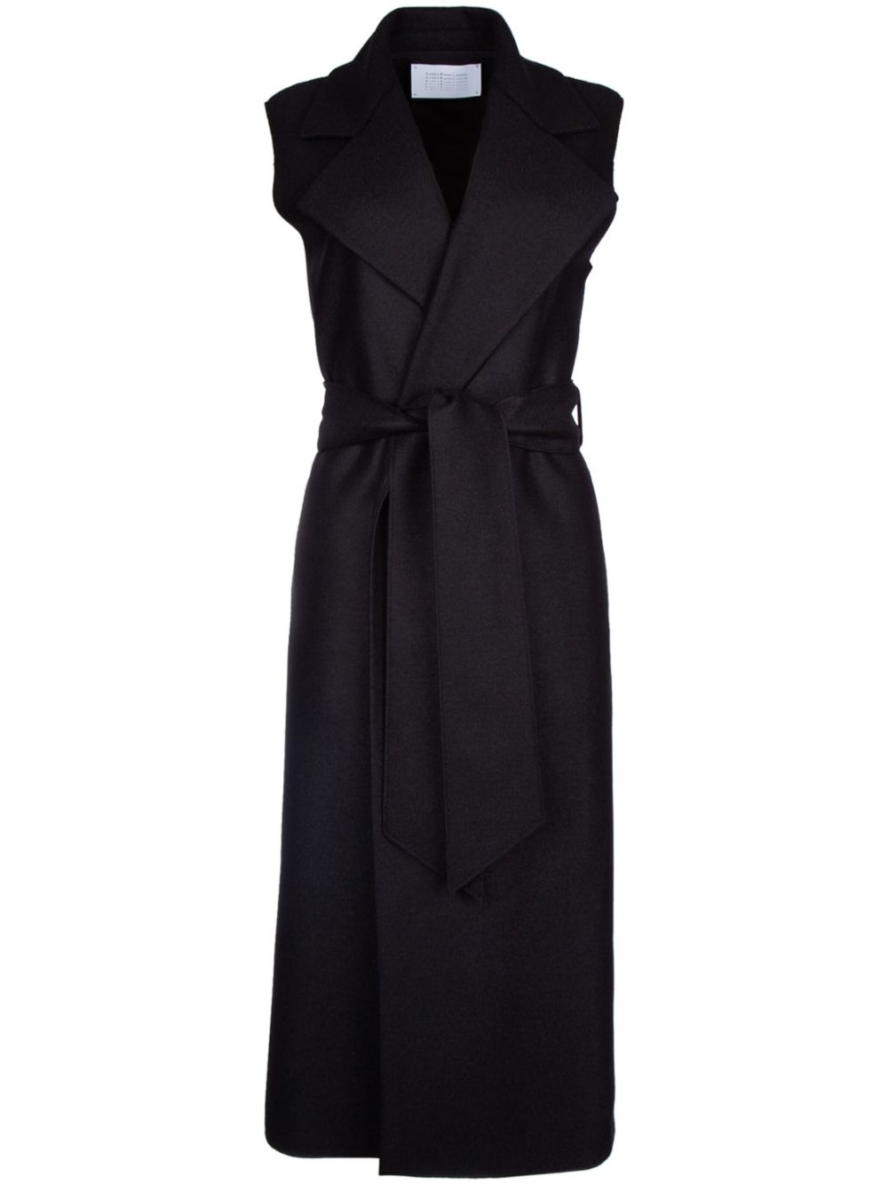 Harris Wharf London Clutch Vest 连衣裙 - 黑色