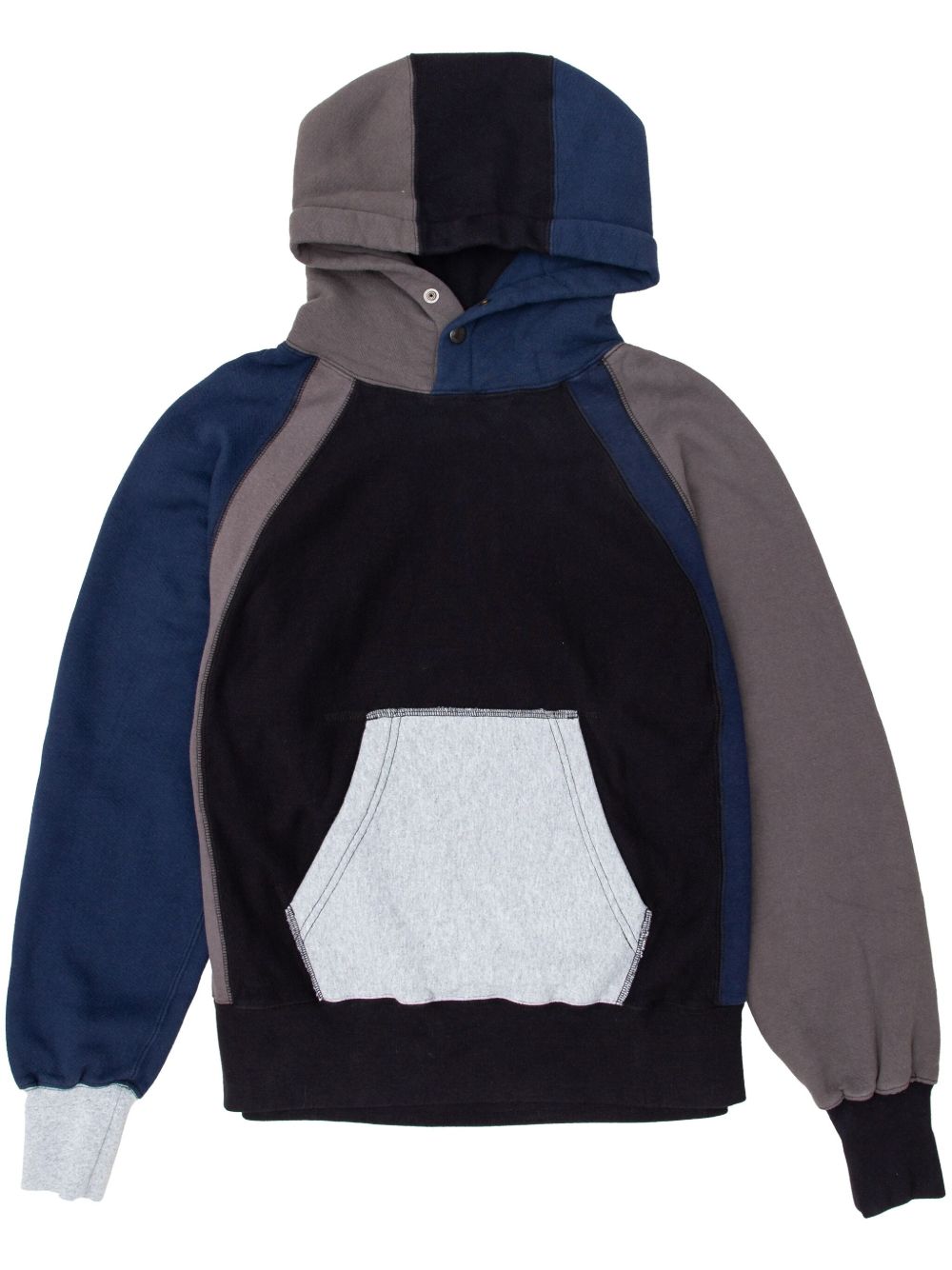 Engineered Garments 插肩袖连帽衫 - 黑色