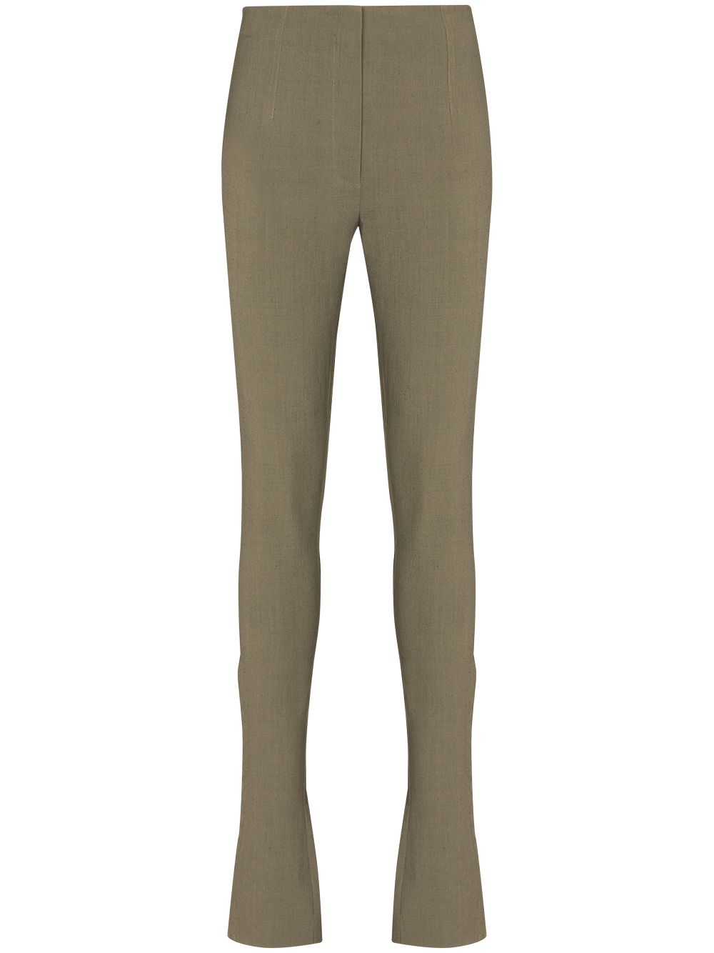 Jacquemus Le pantalon Obiou 开衩长裤 - 绿色
