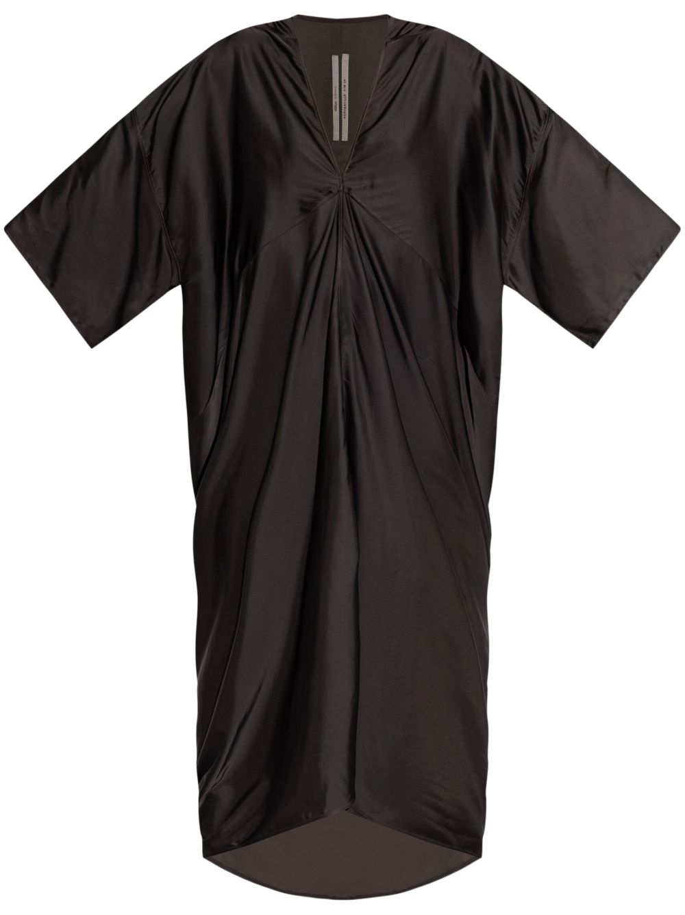 Rick Owens Tommyknite 超长连衣裙 - 褐色