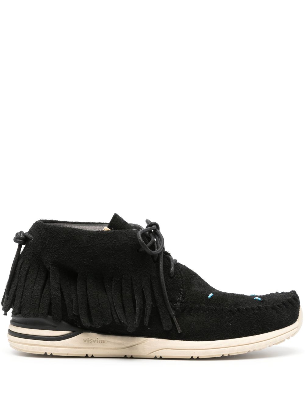 visvim Shaman-Folk 流苏及踝靴 - 黑色