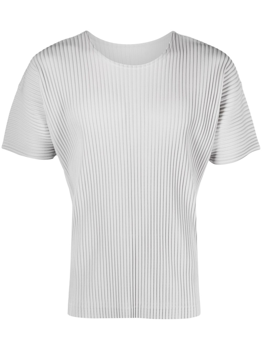 Homme Plissé Issey Miyake Color Pleats 褶饰T恤 - 灰色