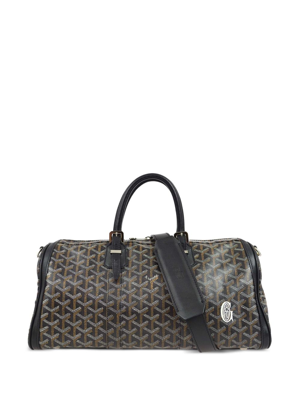 Goyard Pre-Owned Croisiere 40 两用手提包（1990-2000年典藏款） - 褐色