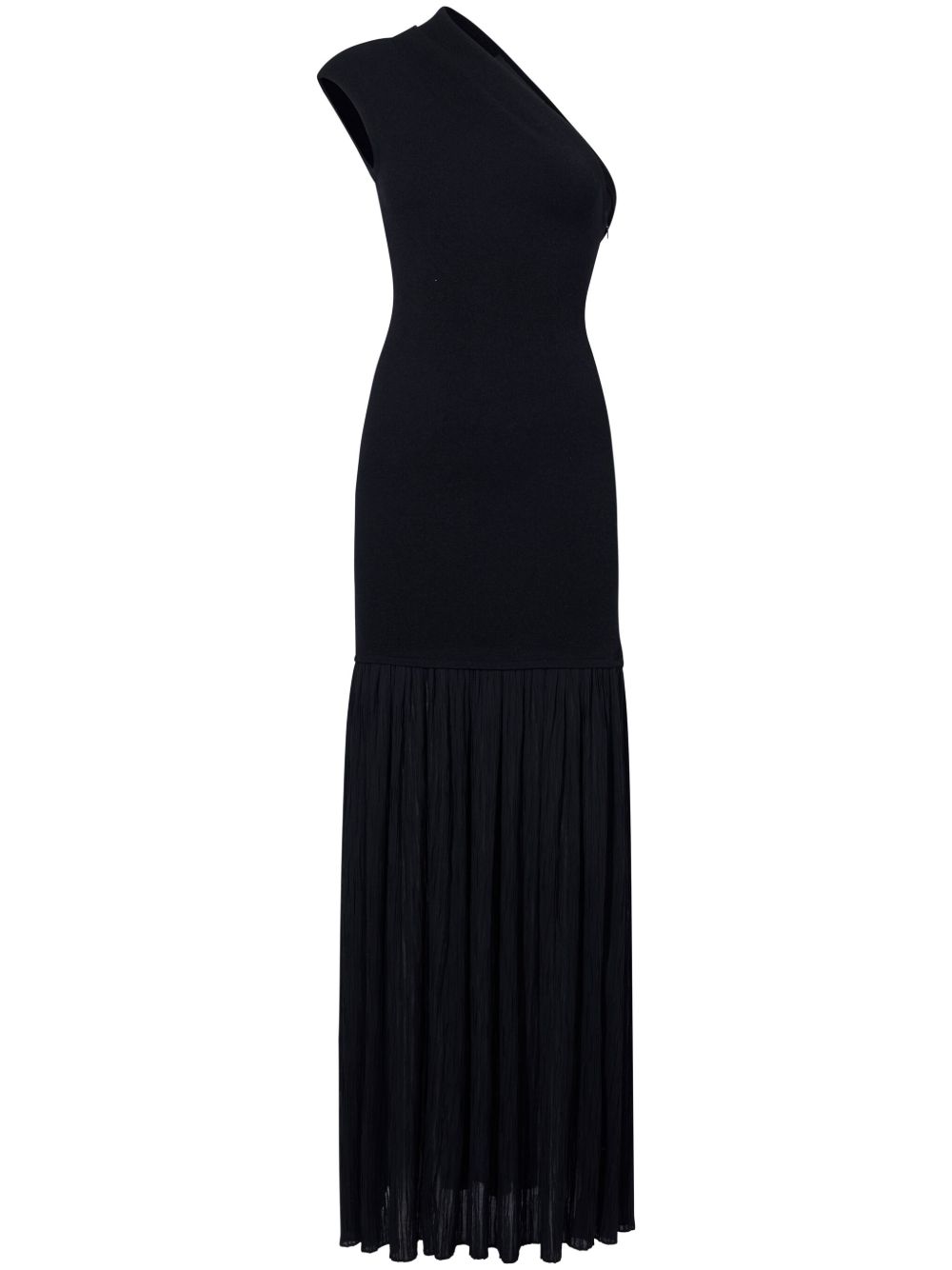 Proenza Schouler Cora 超长连衣裙 - 黑色