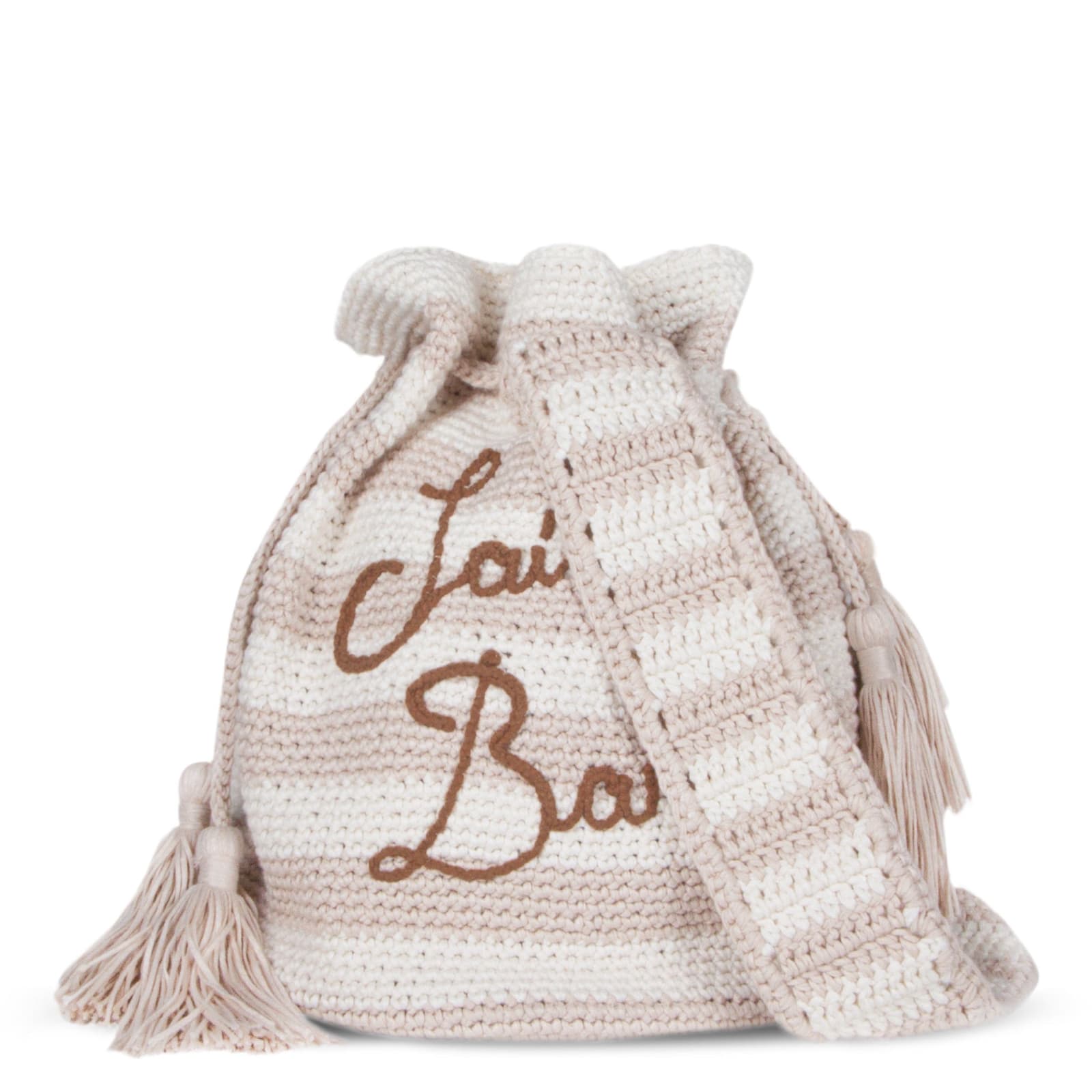 MC2 Saint Barth Handmade Crochet Bucket Bag