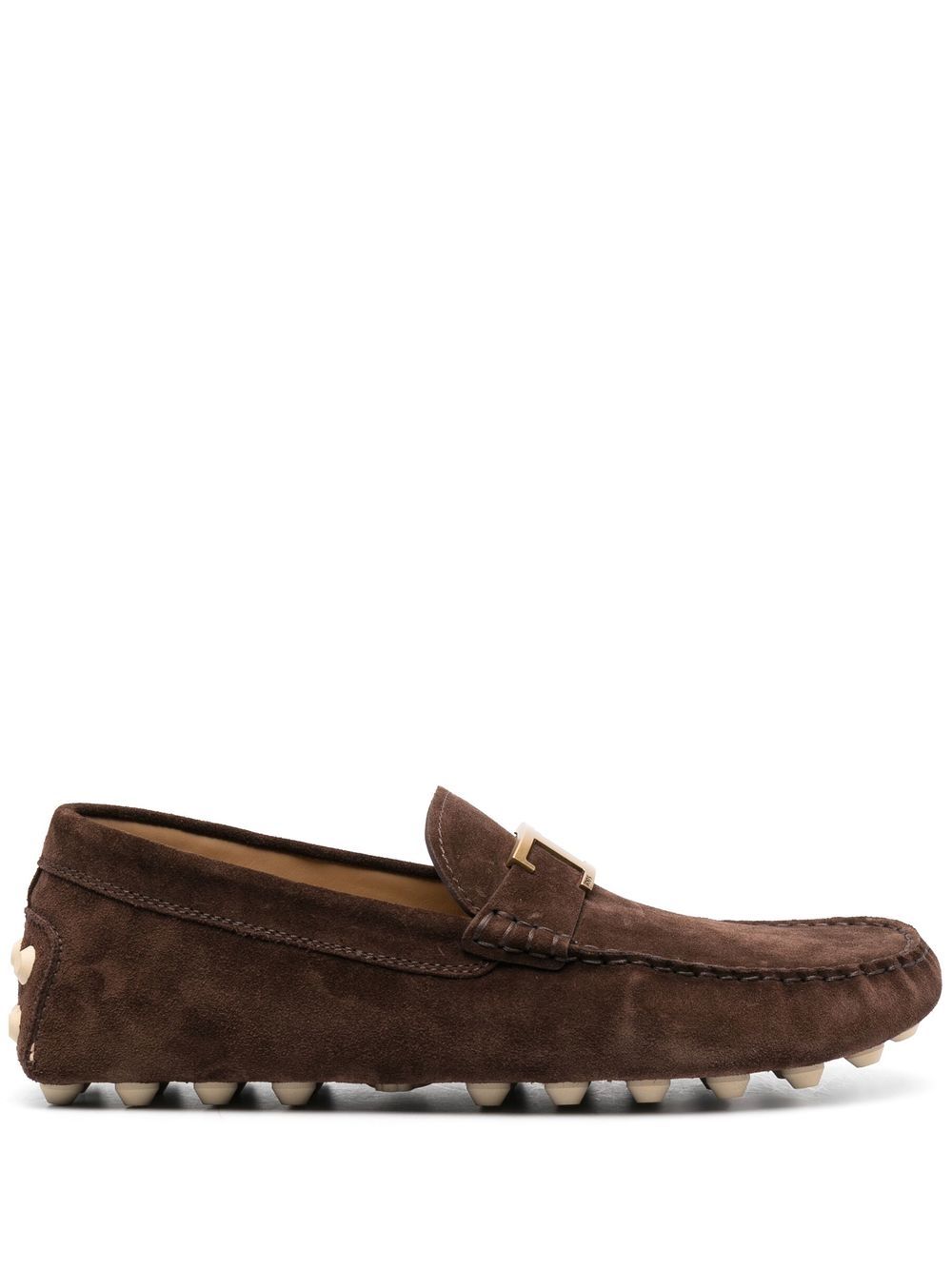 Tod's Gommino T Timeless 乐福鞋 - 褐色