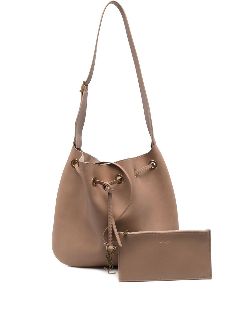 Saint Laurent Parirs VII 手提包 - 褐色