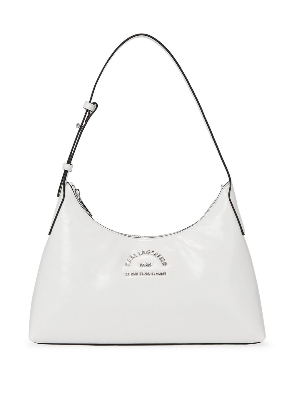 Karl Lagerfeld Rue St-Guillaume 单肩包 - 白色