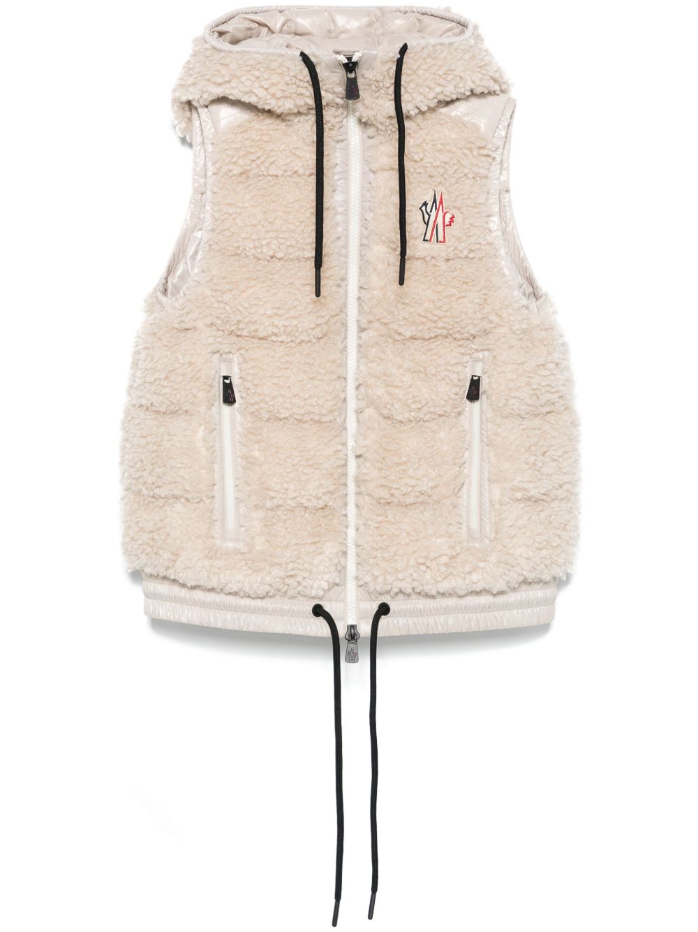 Moncler Grenoble 填充马甲 - 中性色